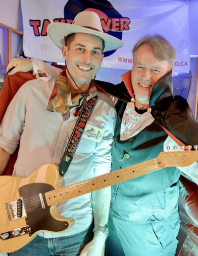 Bart and Tom in costume